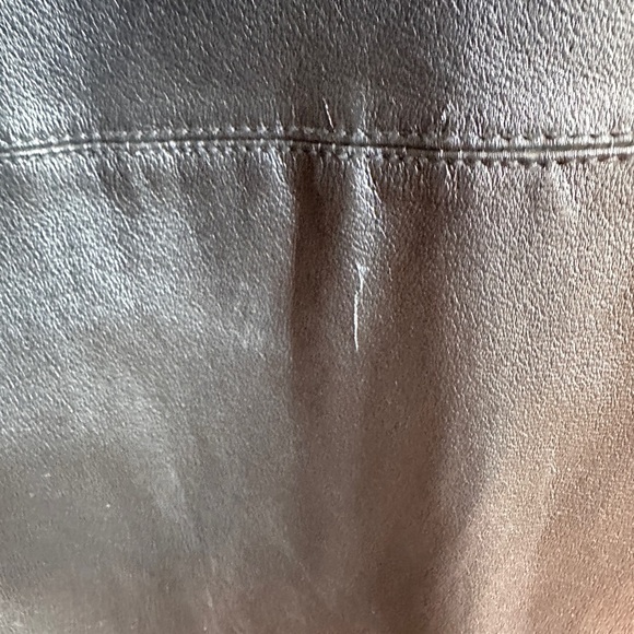 Newport News Leather Coat - Picture 7 of 7